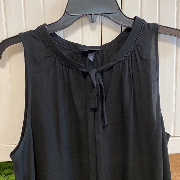 Black Mossimo Ruffle Blouse - Large - Picture 2 of 7